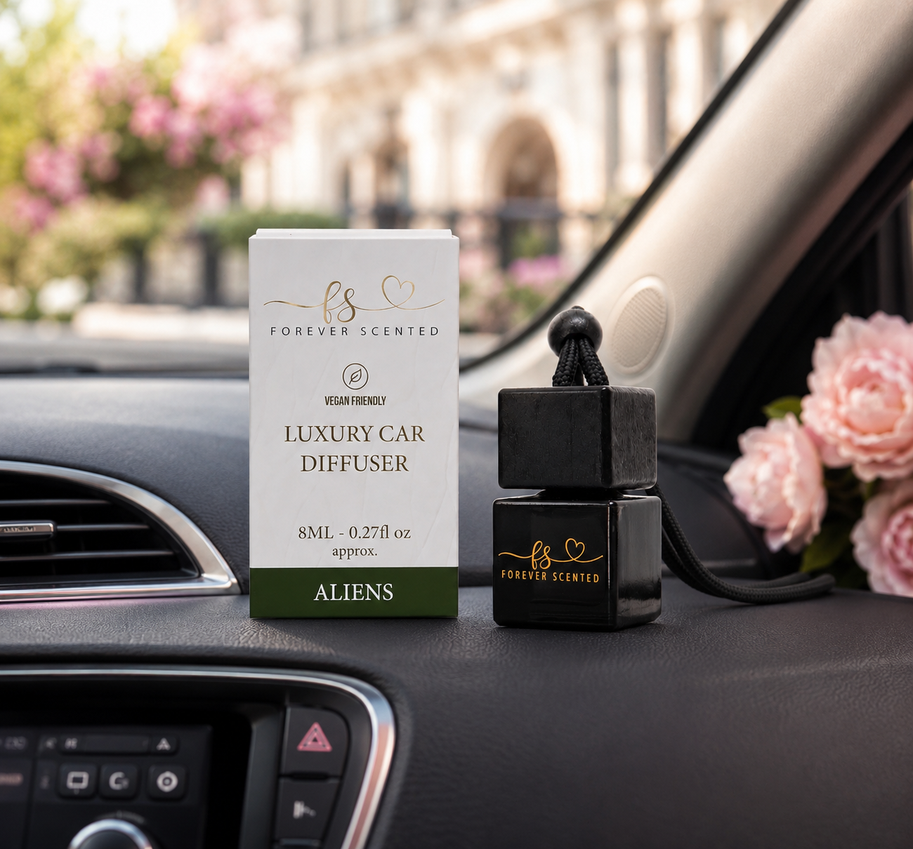 Aliens - Forever Scented Luxury Car Diffuser with Free Vent Clip