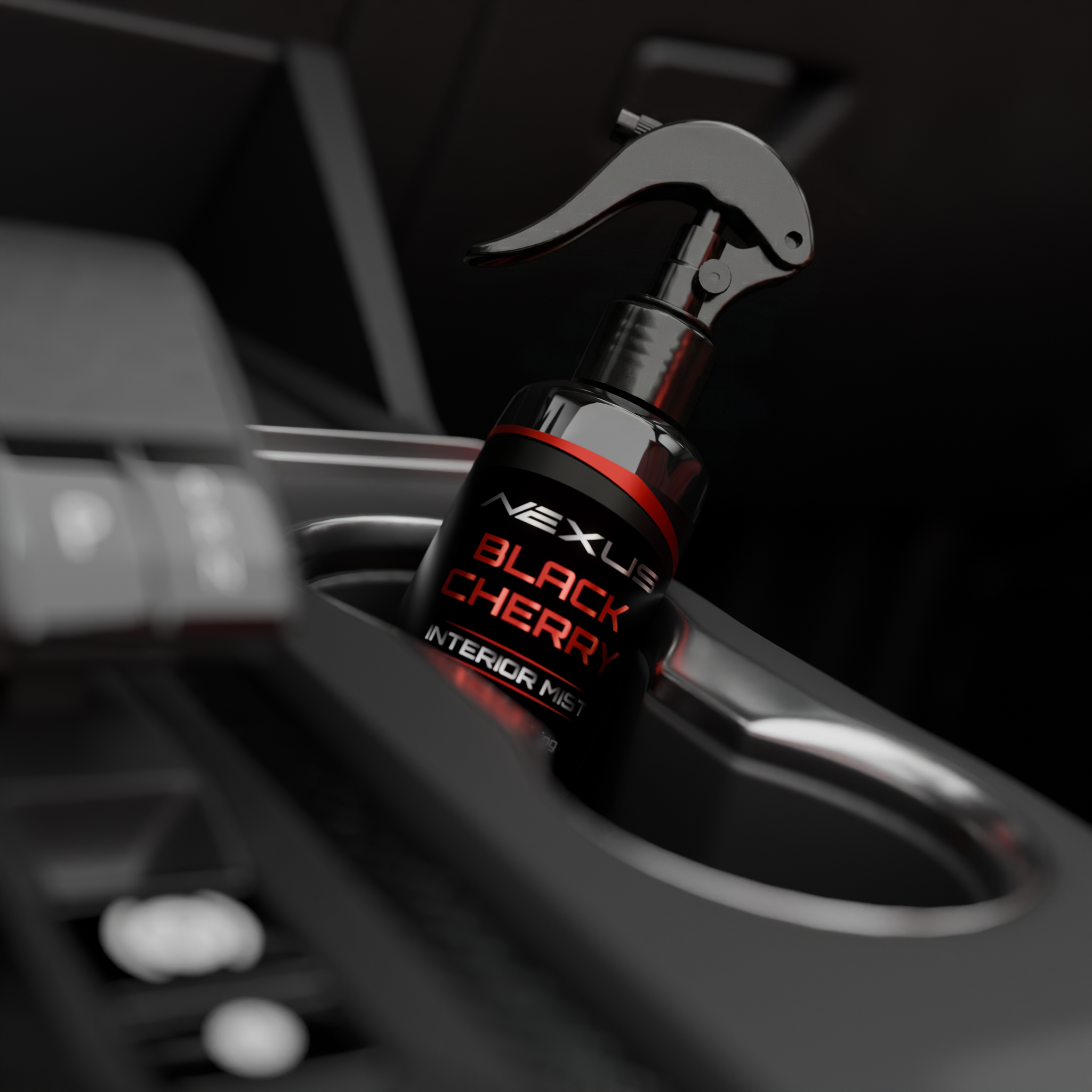 Black Cherry Car Interior Mist Spray - 100ml Long-Lasting Fragrance