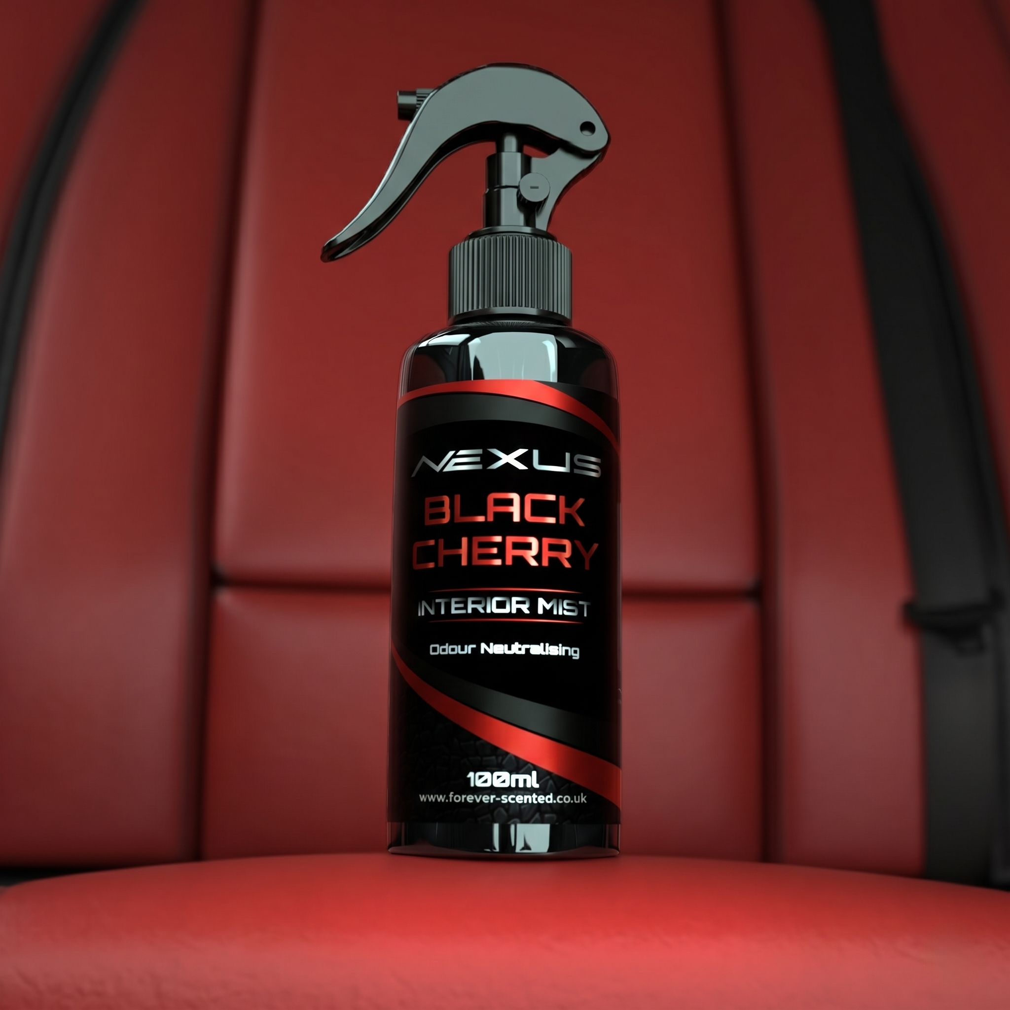 Black Cherry Car Interior Mist Spray - 100ml Long-Lasting Fragrance