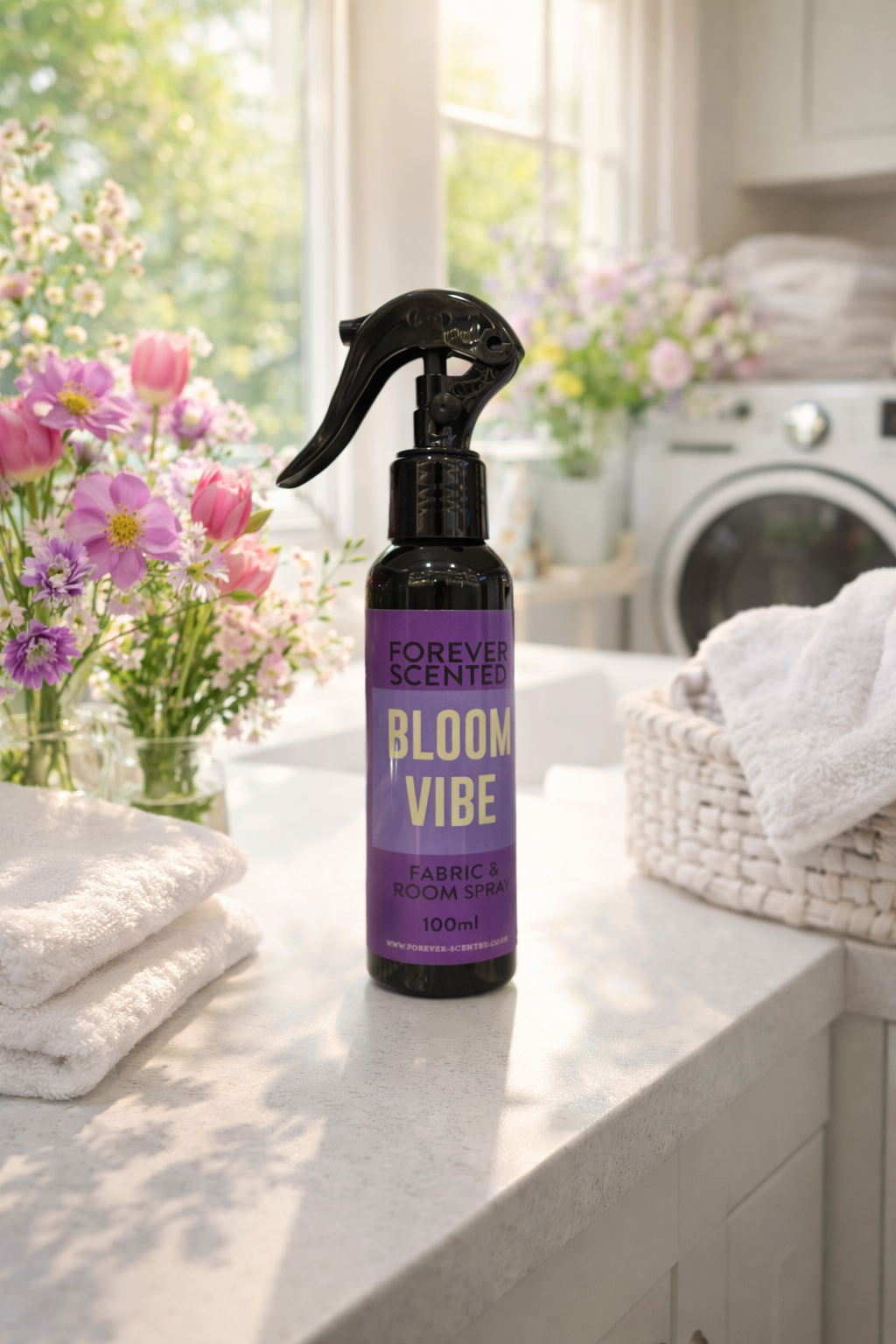 Bloom Vibe - Luxury Fabric & Room Spray 100ml - Long-Lasting & Highly Fragranced