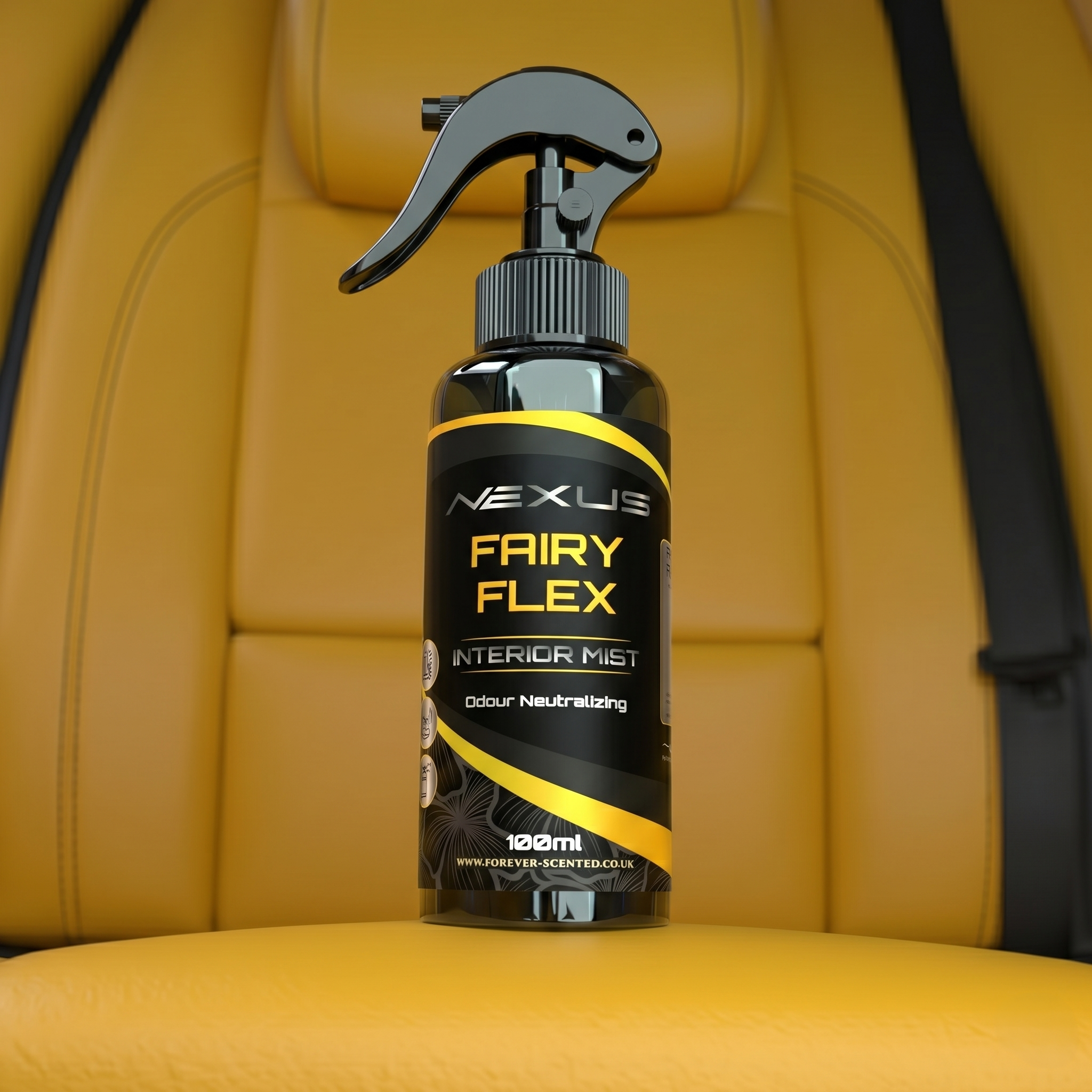 Fairy Flex Car Interior Mist Spray - 100ml Long-Lasting Fragrance