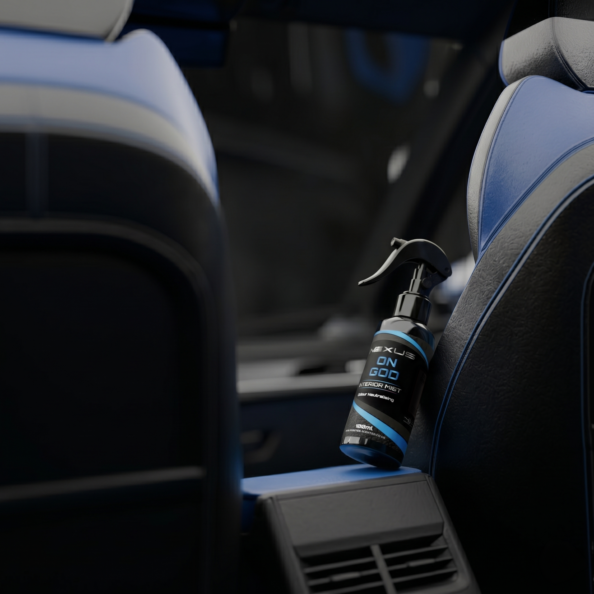On God Car Interior Mist Spray - 100ml Long-Lasting Fragrance