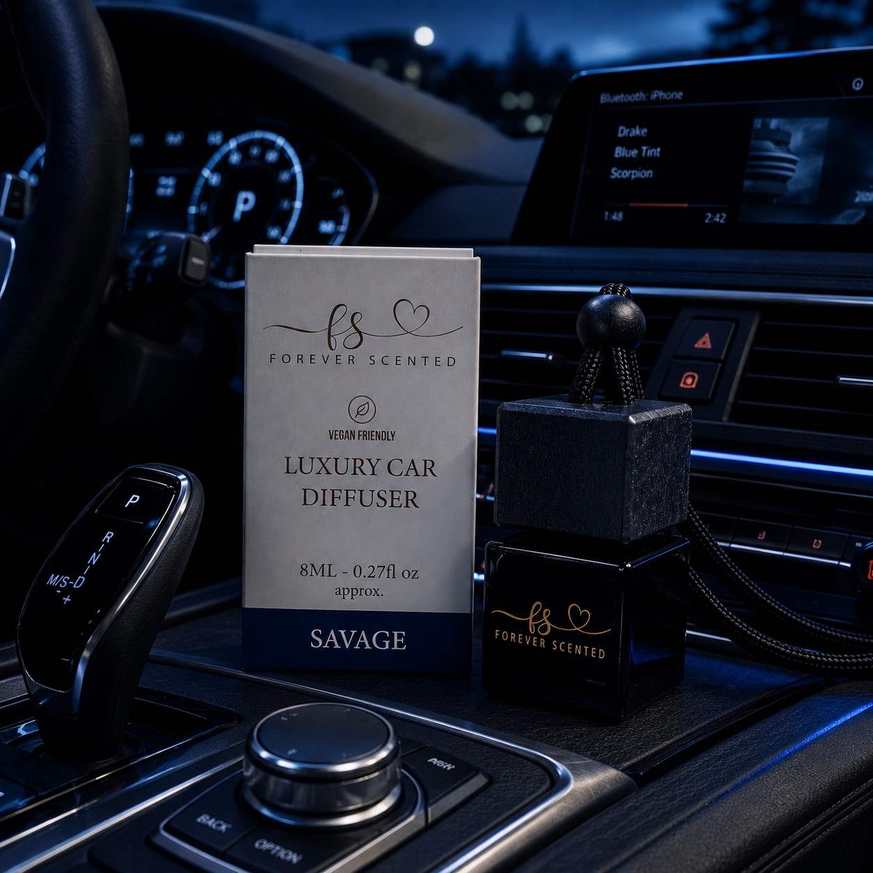 Savage - Forever Scented Luxury Car Diffuser with Free Vent Clip