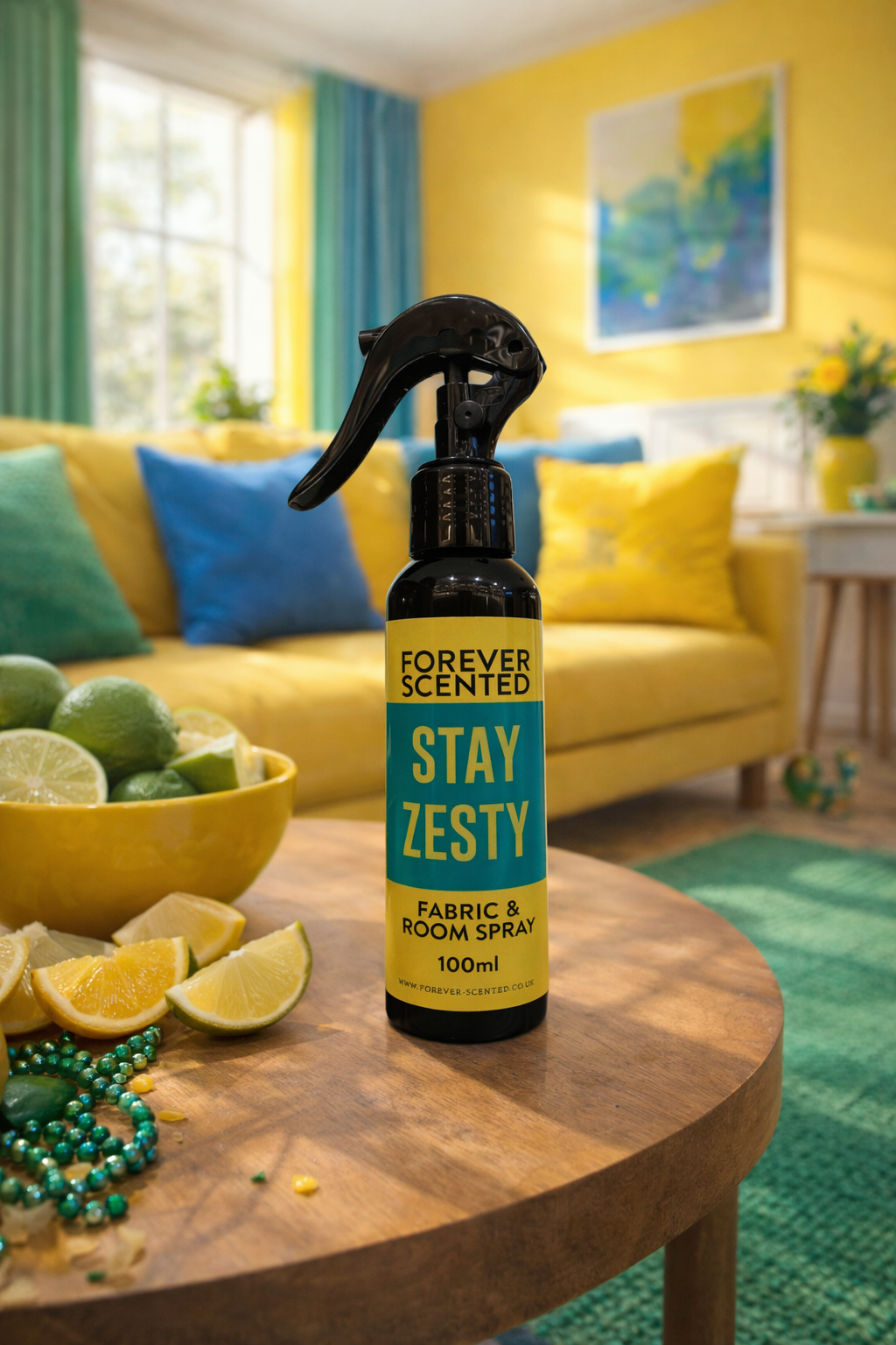 Stay Zesty - Luxury Fabric & Room Spray 100ml - Long-Lasting & Highly Fragranced